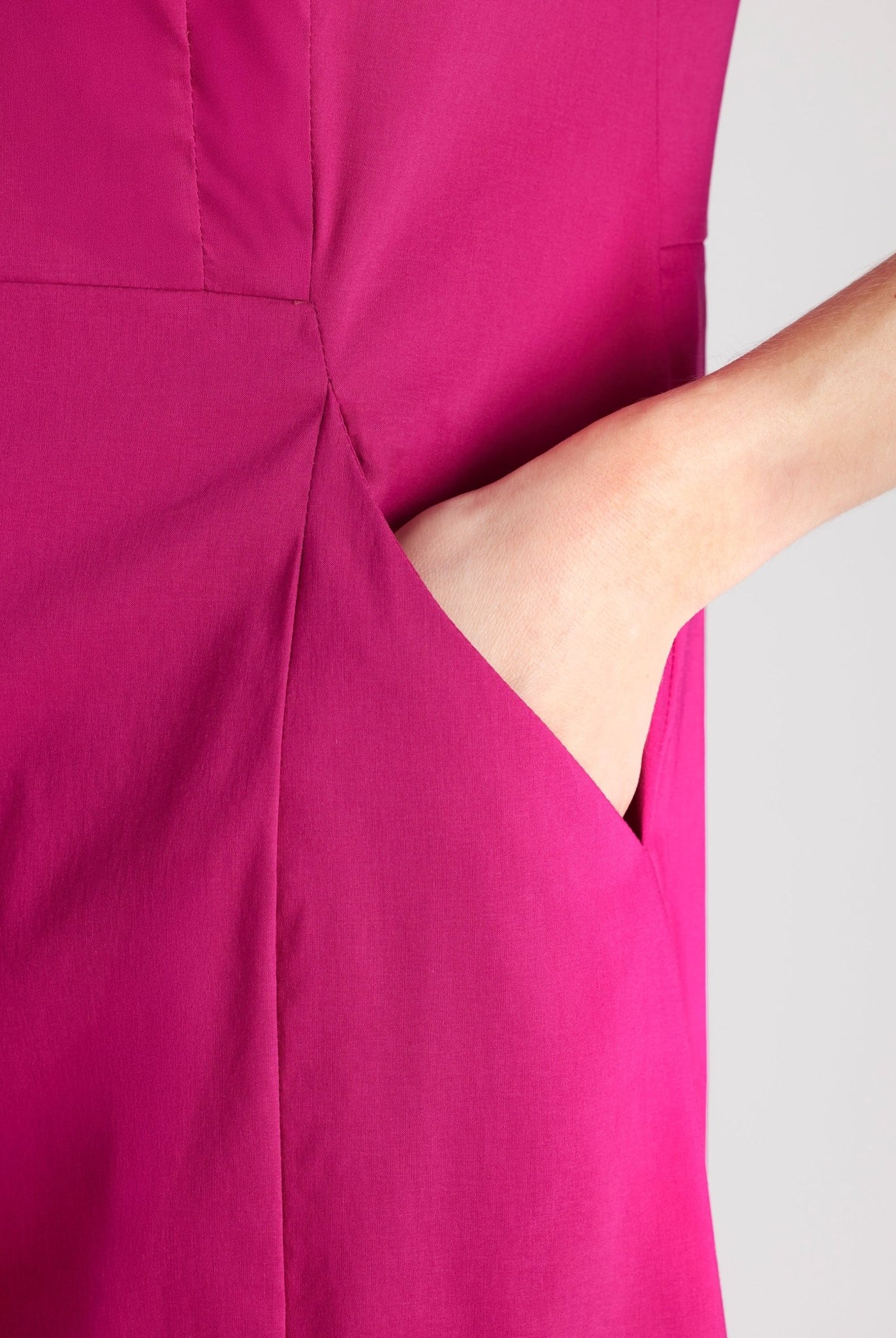 Schmales Etuikleid MYKUDO aus Baumwollmix mit Stretch - FOX'S - Fashion