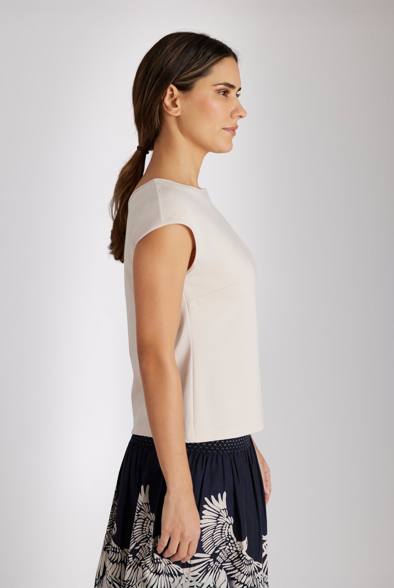 Schmales Shirt SONSU aus Viskose - Mix - FOX'S - Fashion