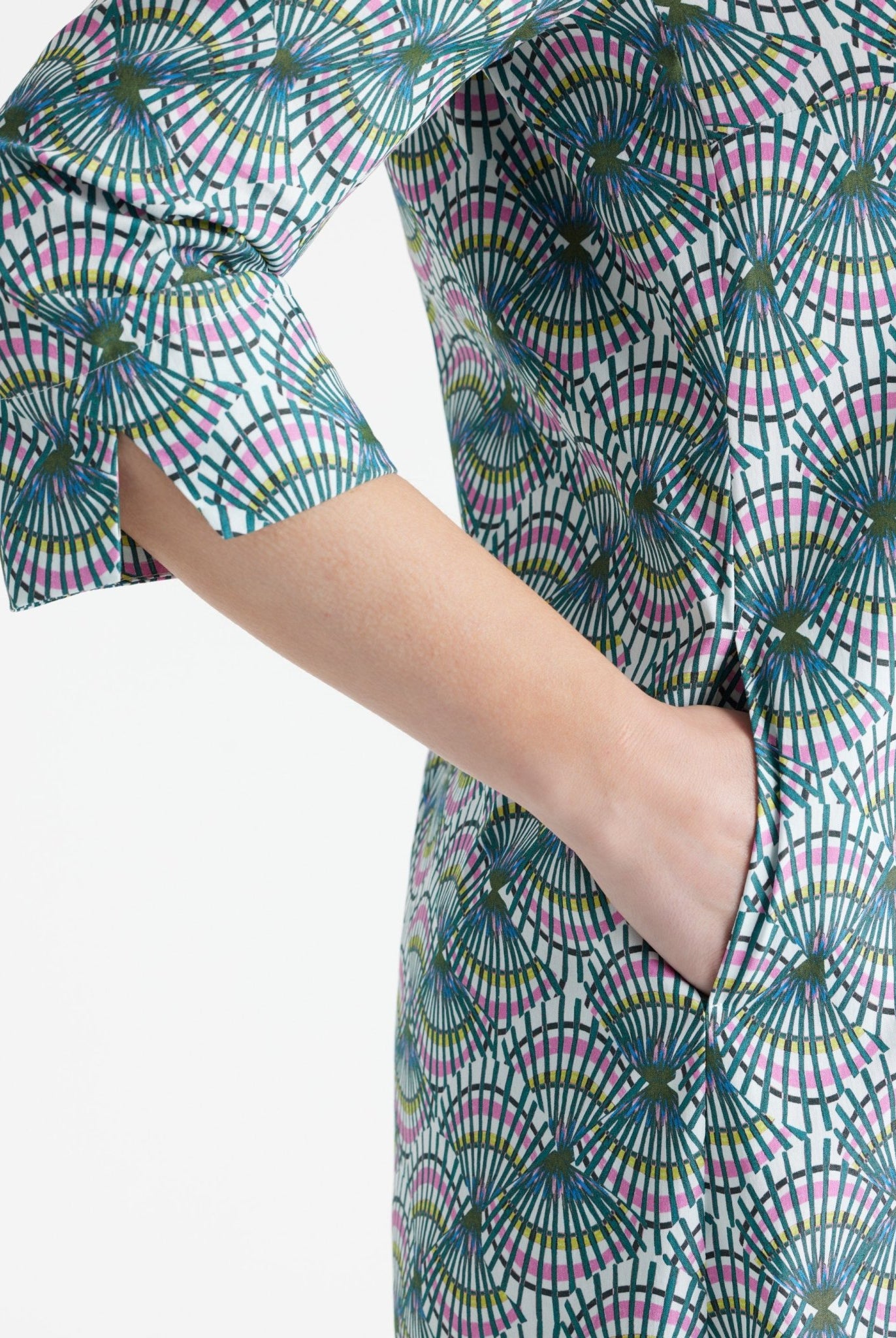 Taillierte Tunika UKUNIA aus Bio - Baumwolle mit Stretch - FOX'S - Fashion
