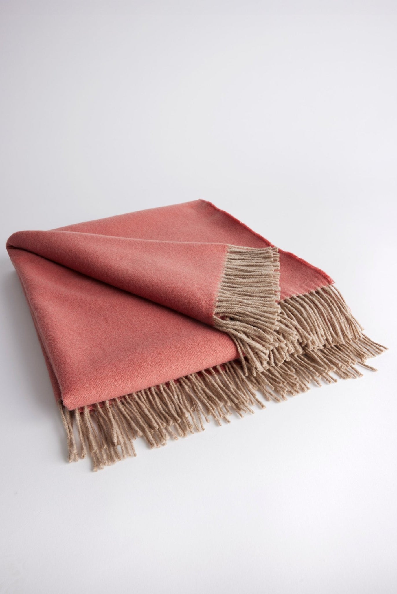 Weiche Decke LANA aus extrafeiner Schurwolle in Doubleface - Machart - FOX'S - Fashion