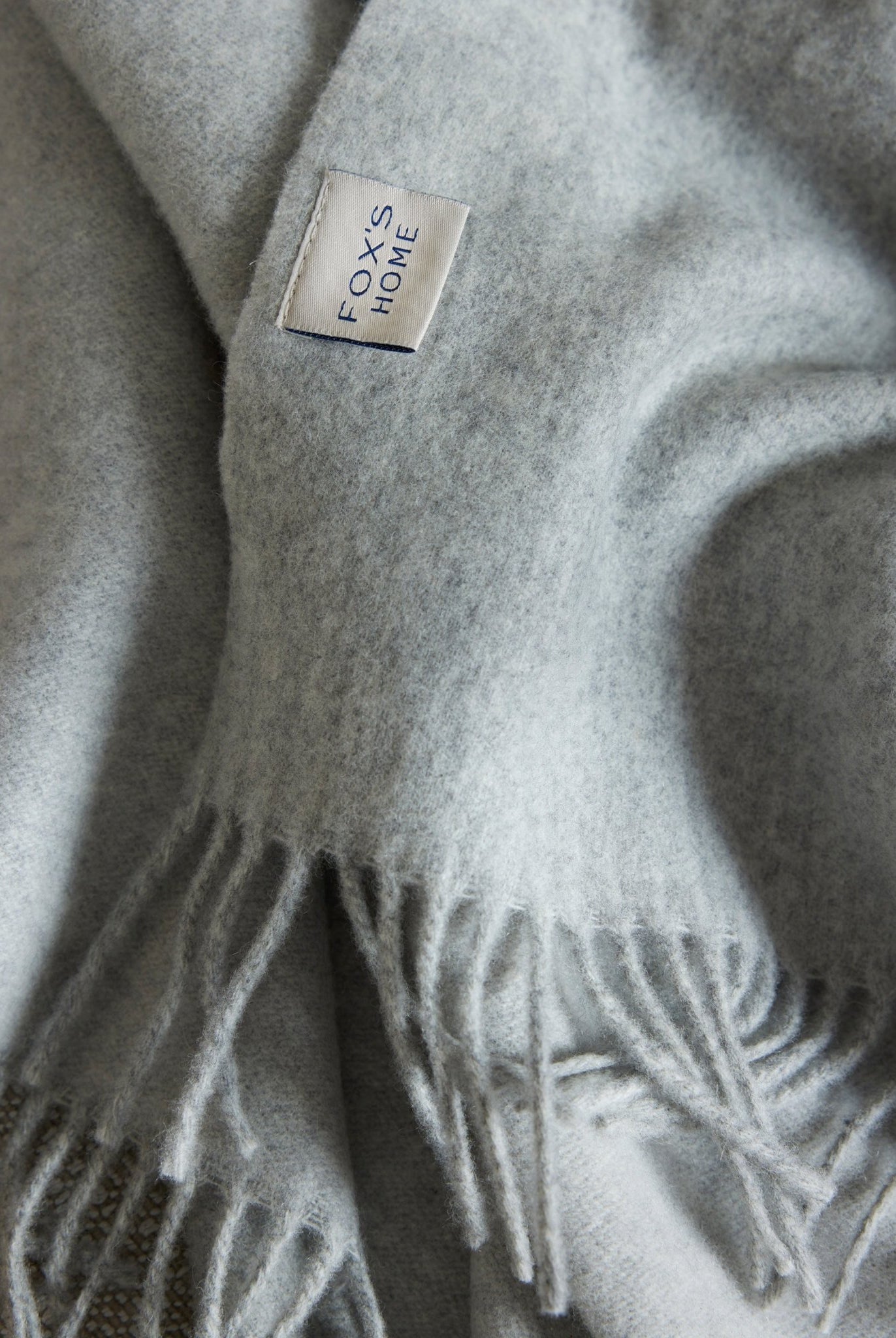 Weiche Decke LANA aus extrafeiner Schurwolle in Doubleface - Machart - FOX'S - Fashion