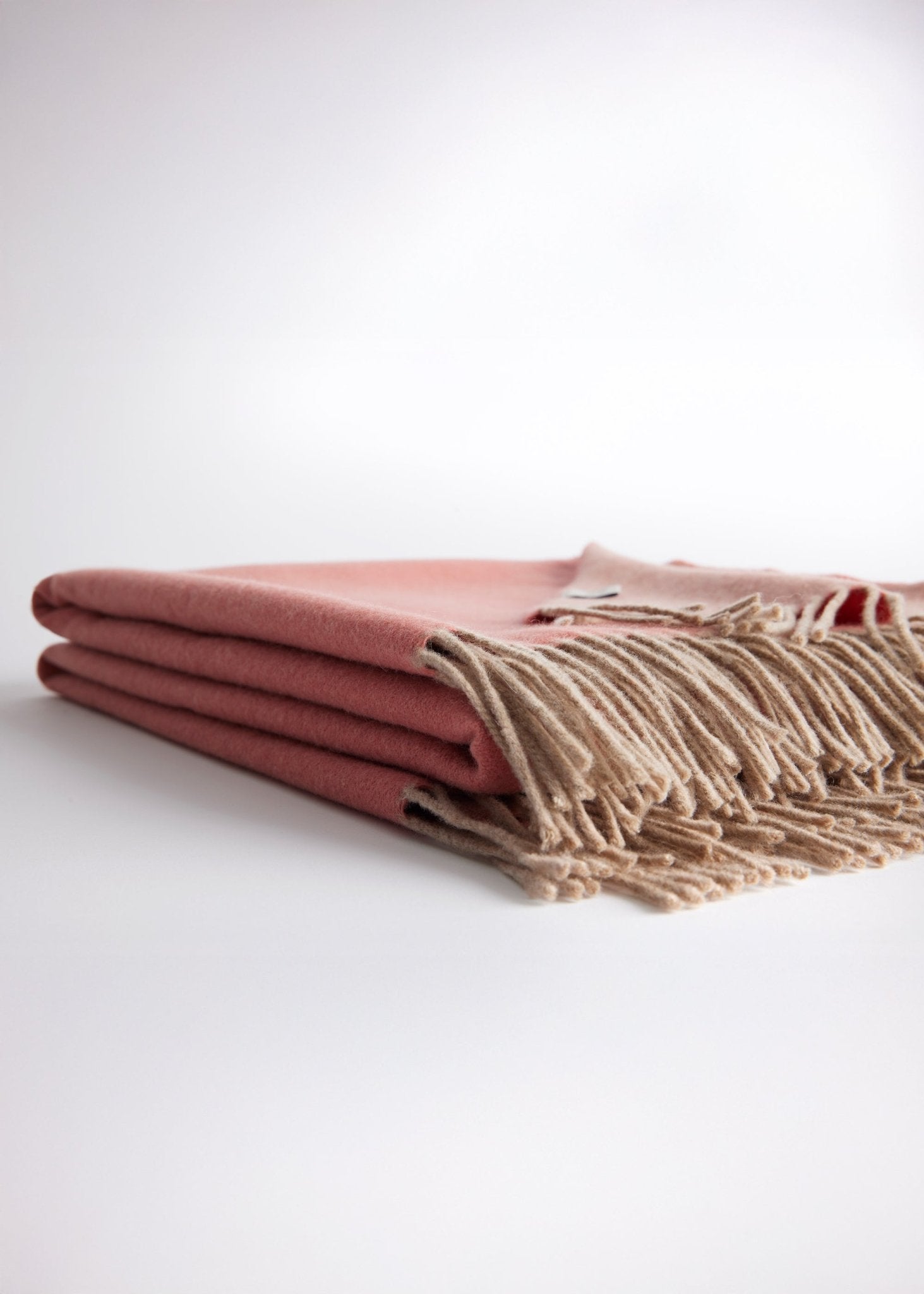 Weiche Decke LANA aus extrafeiner Schurwolle in Doubleface - Machart - FOX'S - Fashion