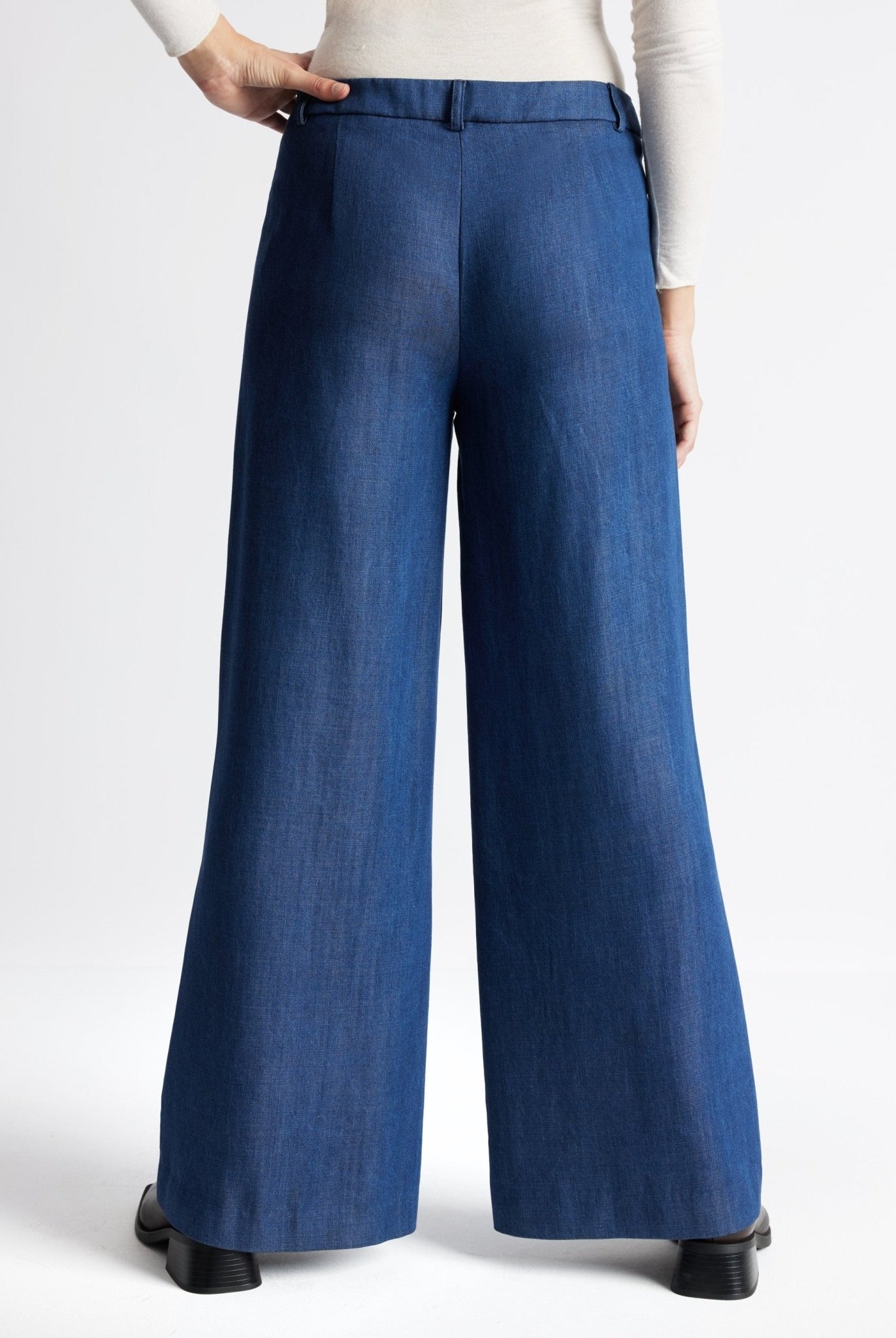 Weite Hose NAJEANS aus 100 % Lyocell - FOX'S-Fashion