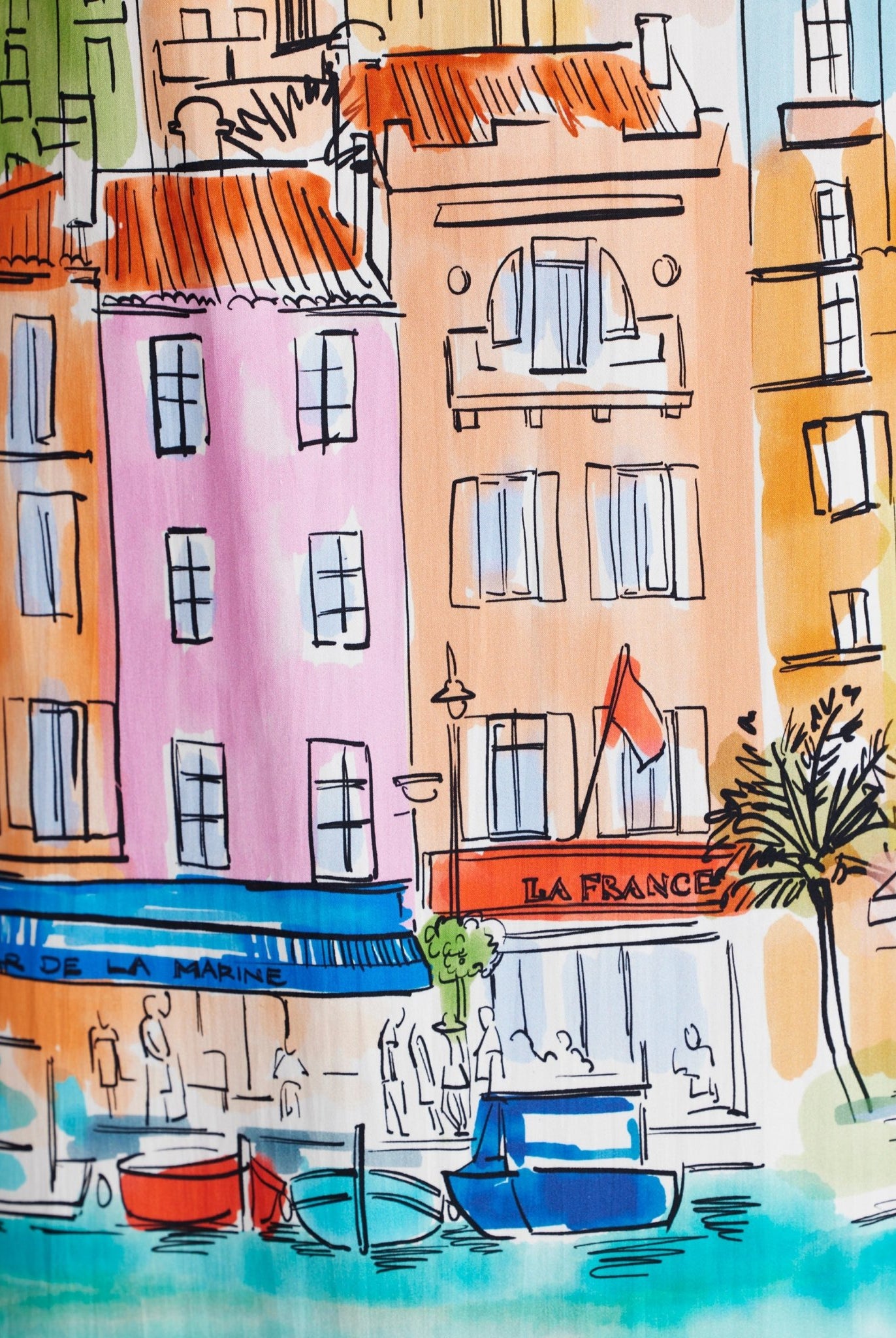 Weiter Rock FIPERO aus Bio - Baumwolle in Wadenlänge - FOX'S - Fashion