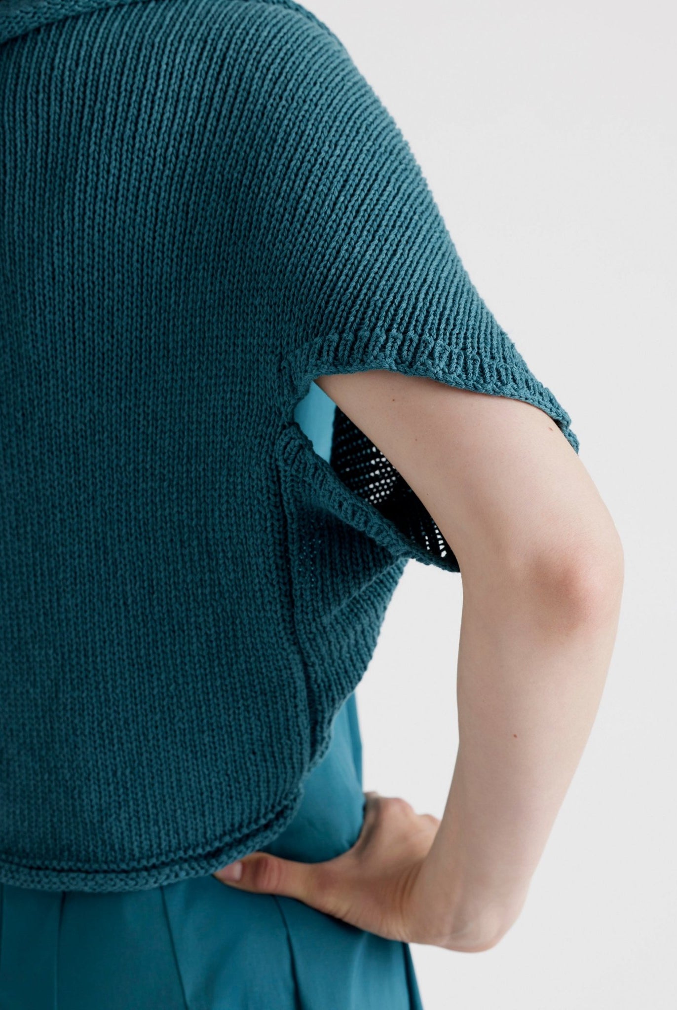 Weiter Strickbolero IPBOLLY aus Baumwollmix - FOX'S - Fashion