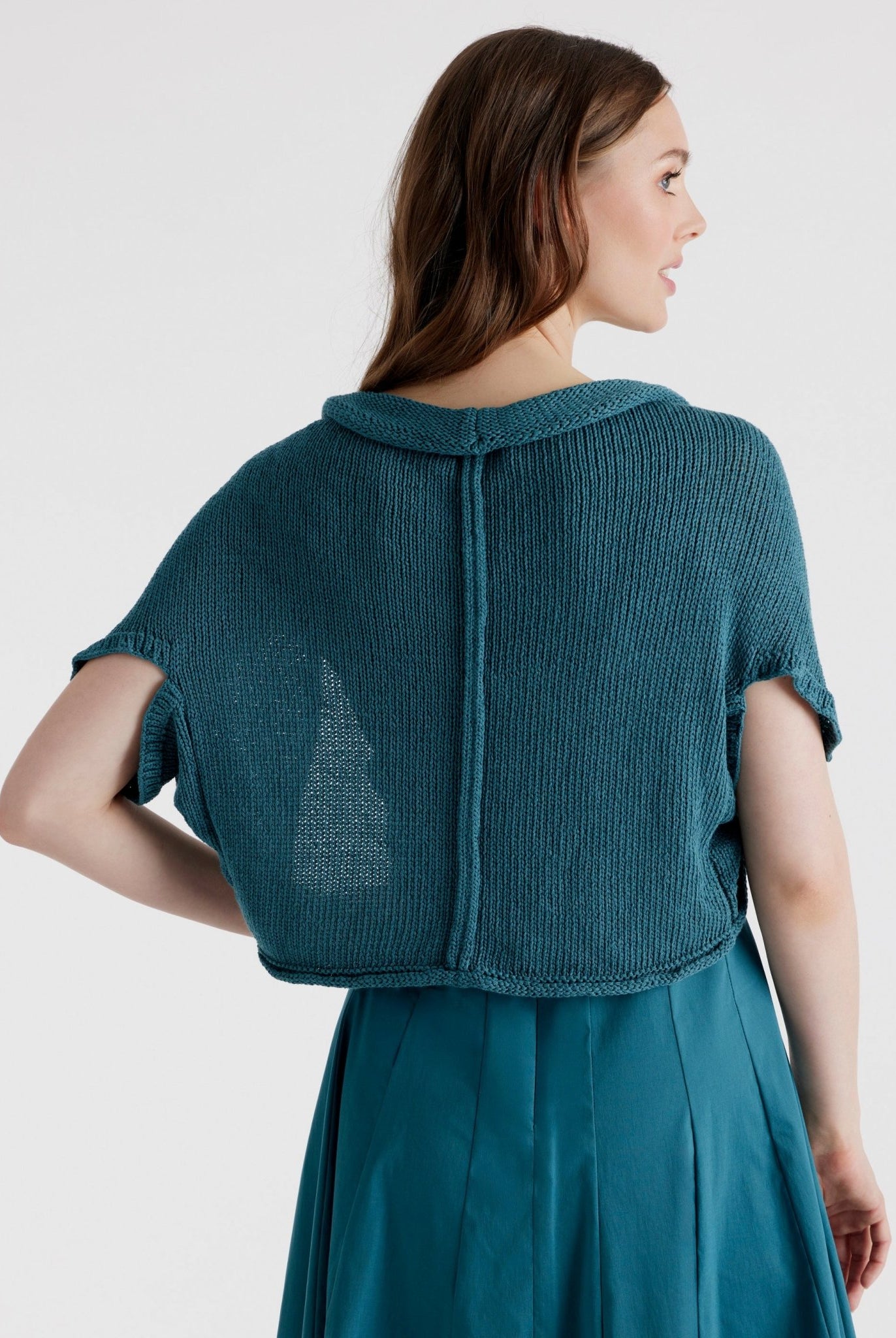 Weiter Strickbolero IPBOLLY aus Baumwollmix - FOX'S - Fashion