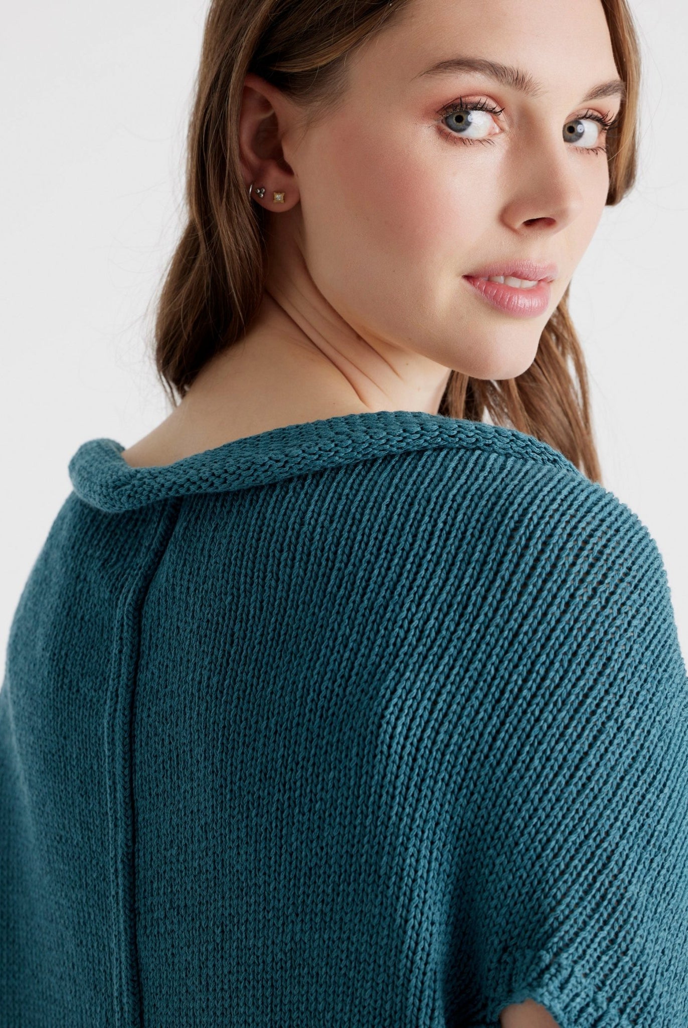 Weiter Strickbolero IPBOLLY aus Baumwollmix - FOX'S - Fashion