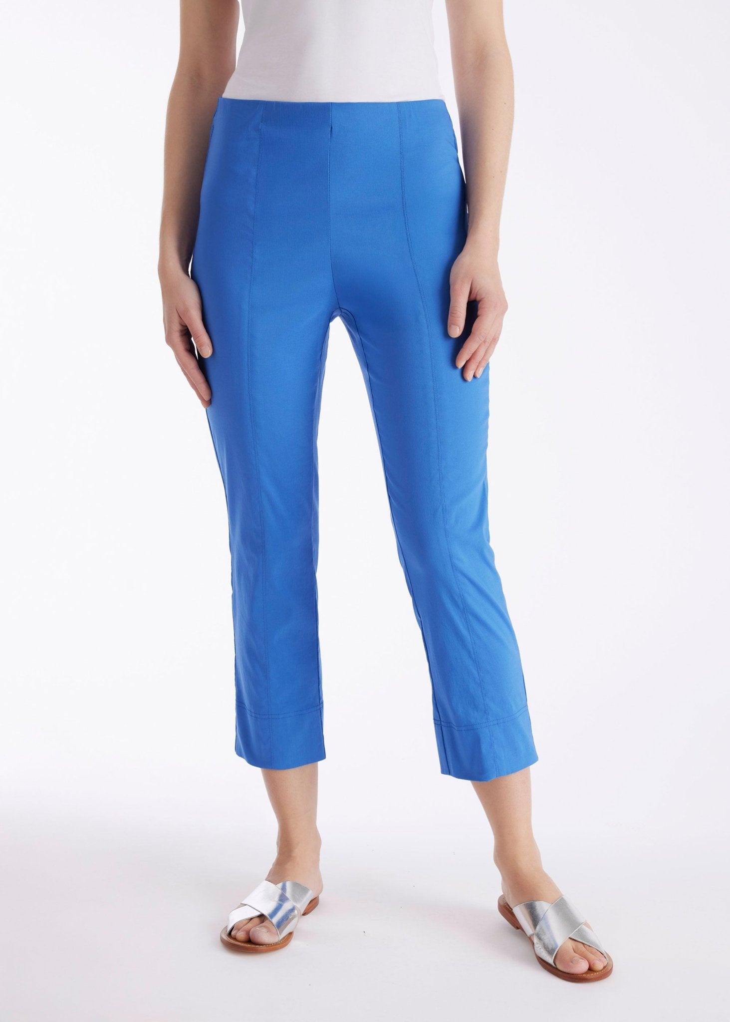 7/8 - Hose MESSINI mit Gummibund und schmaler Passform - FOX'S - Fashion