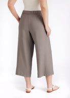 7/8 - Hose NUSIRI aus Rayon mit weitem Bein und seitlichem Reißverschluss - FOX'S - Fashion