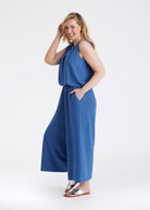7/8 - Jumpsuit HIJUMP aus Feinstrick mit weitem Bein - FOX'S - Fashion