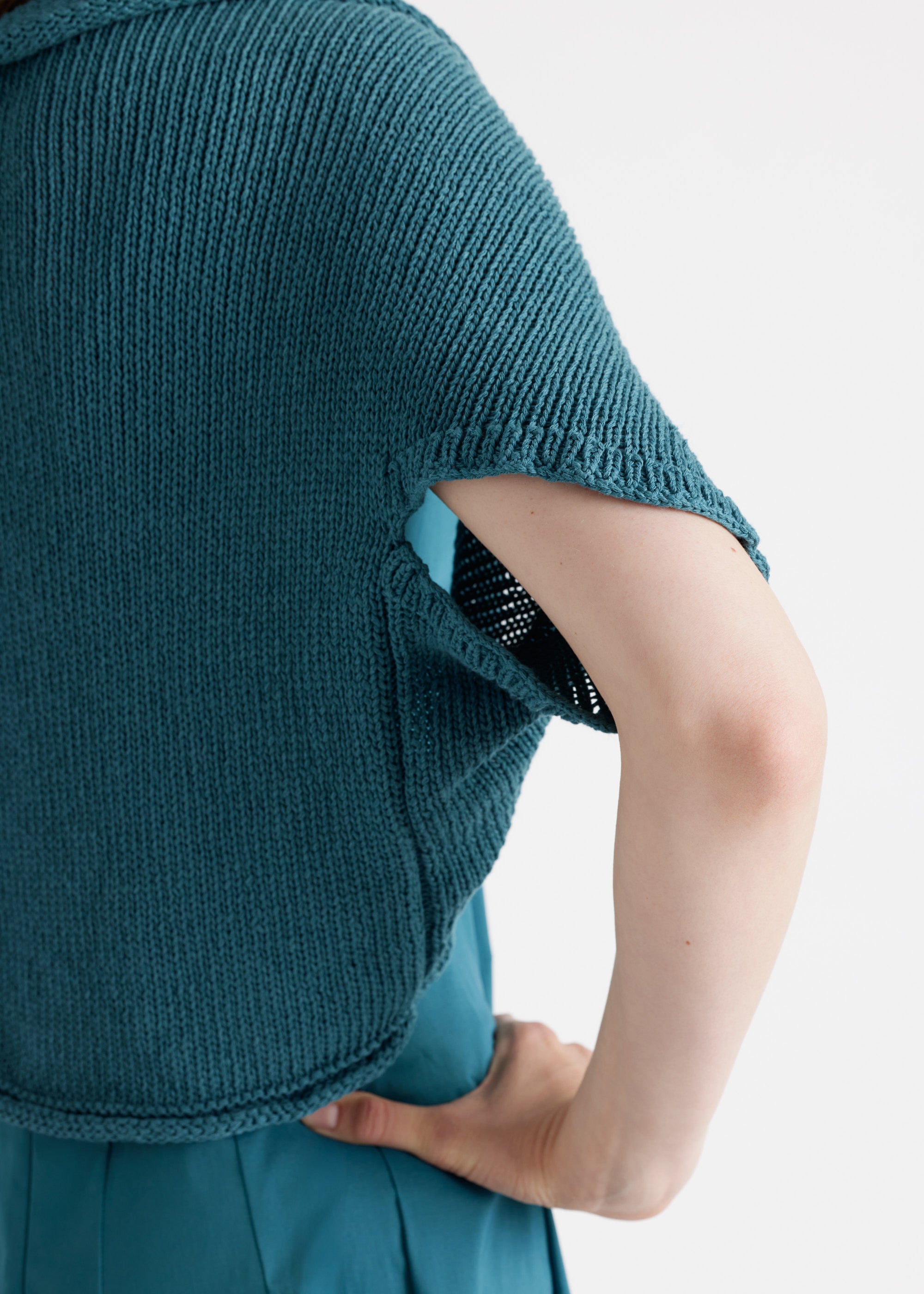 Weiter Strickbolero IPBOLLY aus Baumwollmix - FOX'S - Fashion