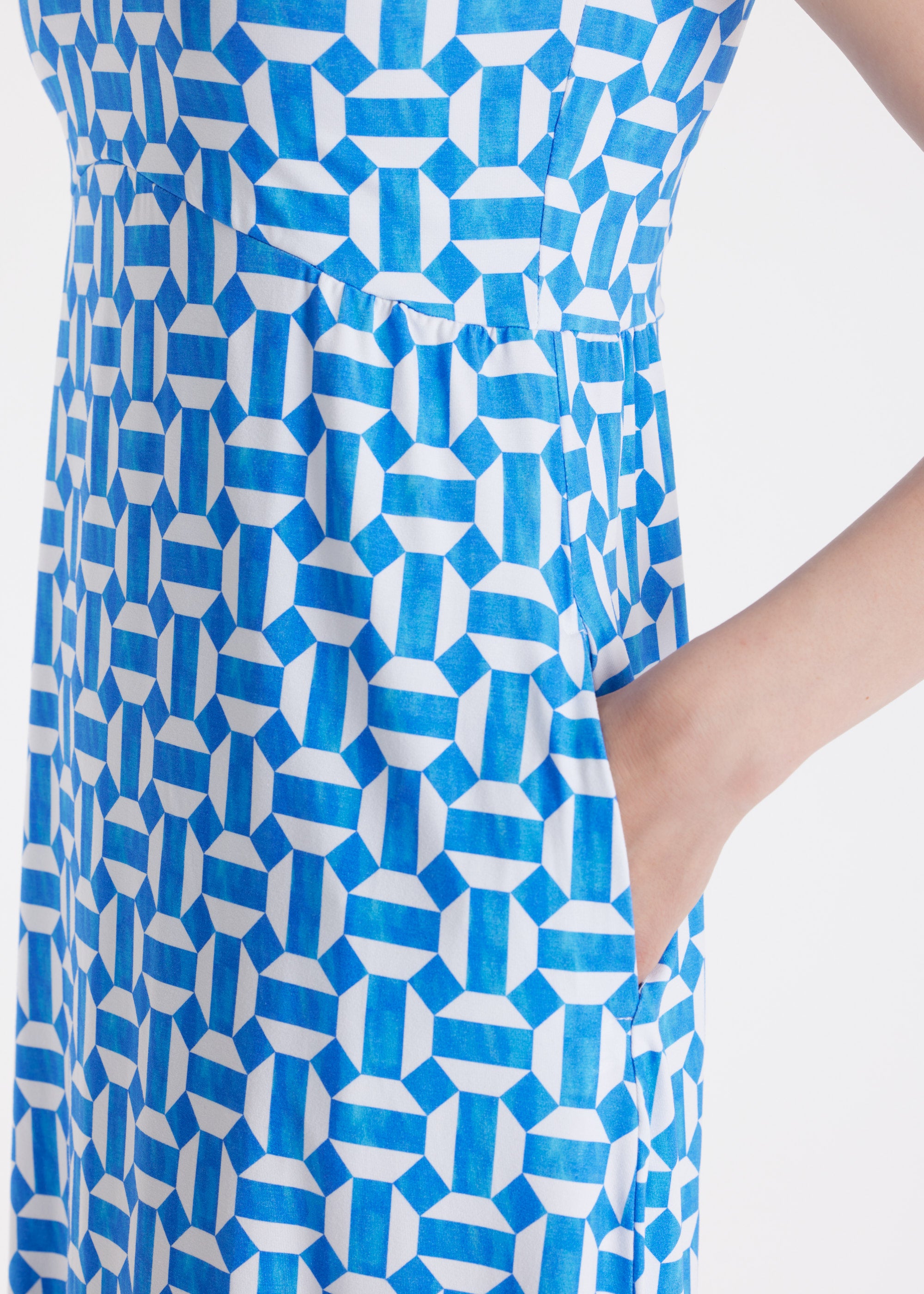 Midi - Kleid JILLY aus Viskosejersey in A - Linie - FOX'S - Fashion
