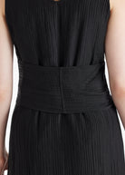 Gerades Midi - Kleid NATAVA aus Viskose - Lyocell - Mix - FOX'S - Fashion
