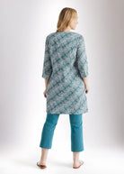 Taillierte Tunika UKUNIA aus Bio - Baumwolle mit Stretch - FOX'S - Fashion