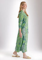Gerades Midi - Kleid WOTALI aus Viskose - FOX'S - Fashion