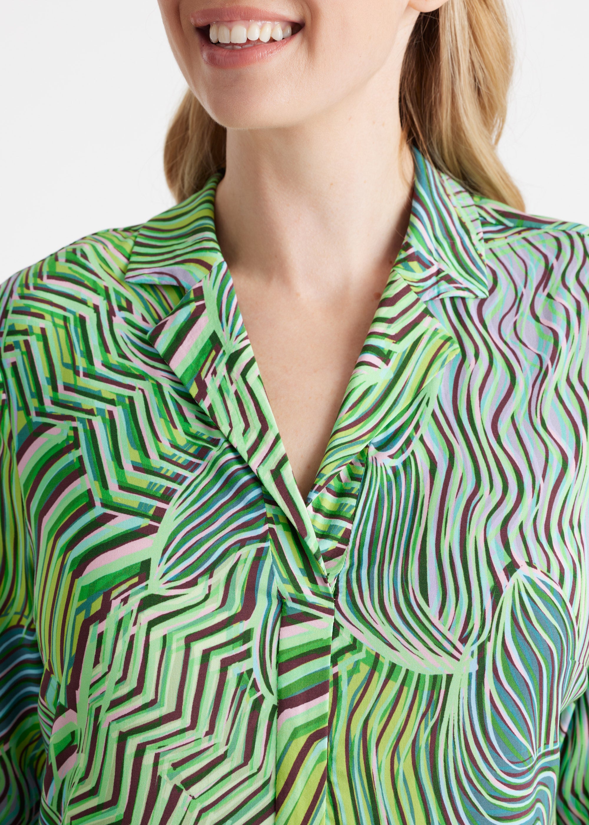 Gerades Midi - Kleid WOTALI aus Viskose - FOX'S - Fashion