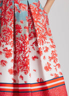 Ausgestellter Rock FAPIRO aus Bio - Baumwolle mit Reißverschluss - FOX'S - Fashion