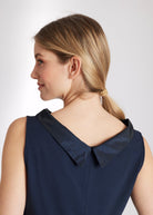 Bluse SENYZA aus Viskose und Taft in A - Linie - FOX'S - Fashion