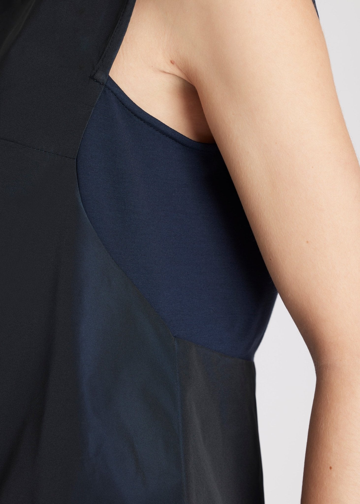 Bluse SENYZA aus Viskose und Taft in A - Linie - FOX'S - Fashion