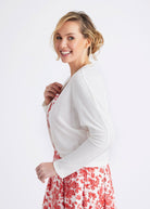 Bolero HERMYNA aus Feinstrick mit langem Arm - FOX'S - Fashion