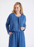 Bolero HERMYNA aus Feinstrick mit langem Arm - FOX'S - Fashion