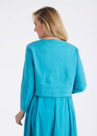 Bolero MYAGO aus Baumwolle mit 3/4 - Arm - FOX'S - Fashion