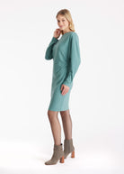 Etuikleid ORYSHA mit U - Boot - Ausschnitt - FOX'S - Fashion