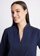 Gerade Bluse JIBRYX aus Viskose-Mix mit Stretch - FOX'S-Fashion