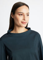 Gerade Bluse JURAMO aus Viskose-Mix mit Stretch - FOX'S-Fashion