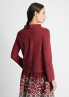Gerade Bluse JURAMO aus Viskose-Mix mit Stretch - FOX'S-Fashion