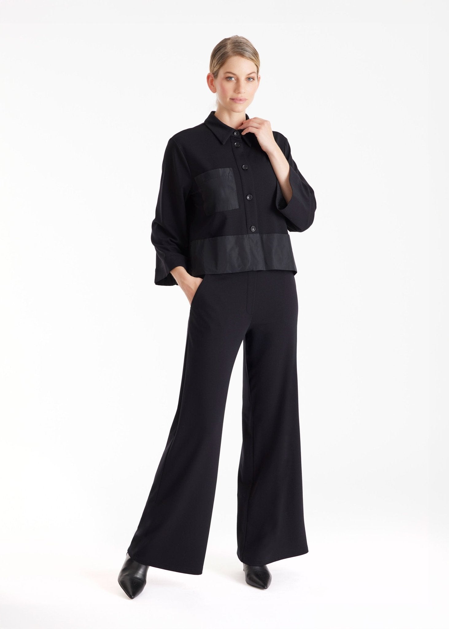 Gerade Hose GYPANTA mit Gummibund - FOX'S - Fashion