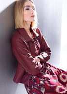 Gerade Jacke WIATA aus Lederimitat - FOX'S-Fashion