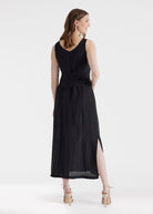Gerades Midi - Kleid NATAVA aus Viskose - Lyocell - Mix - FOX'S - Fashion