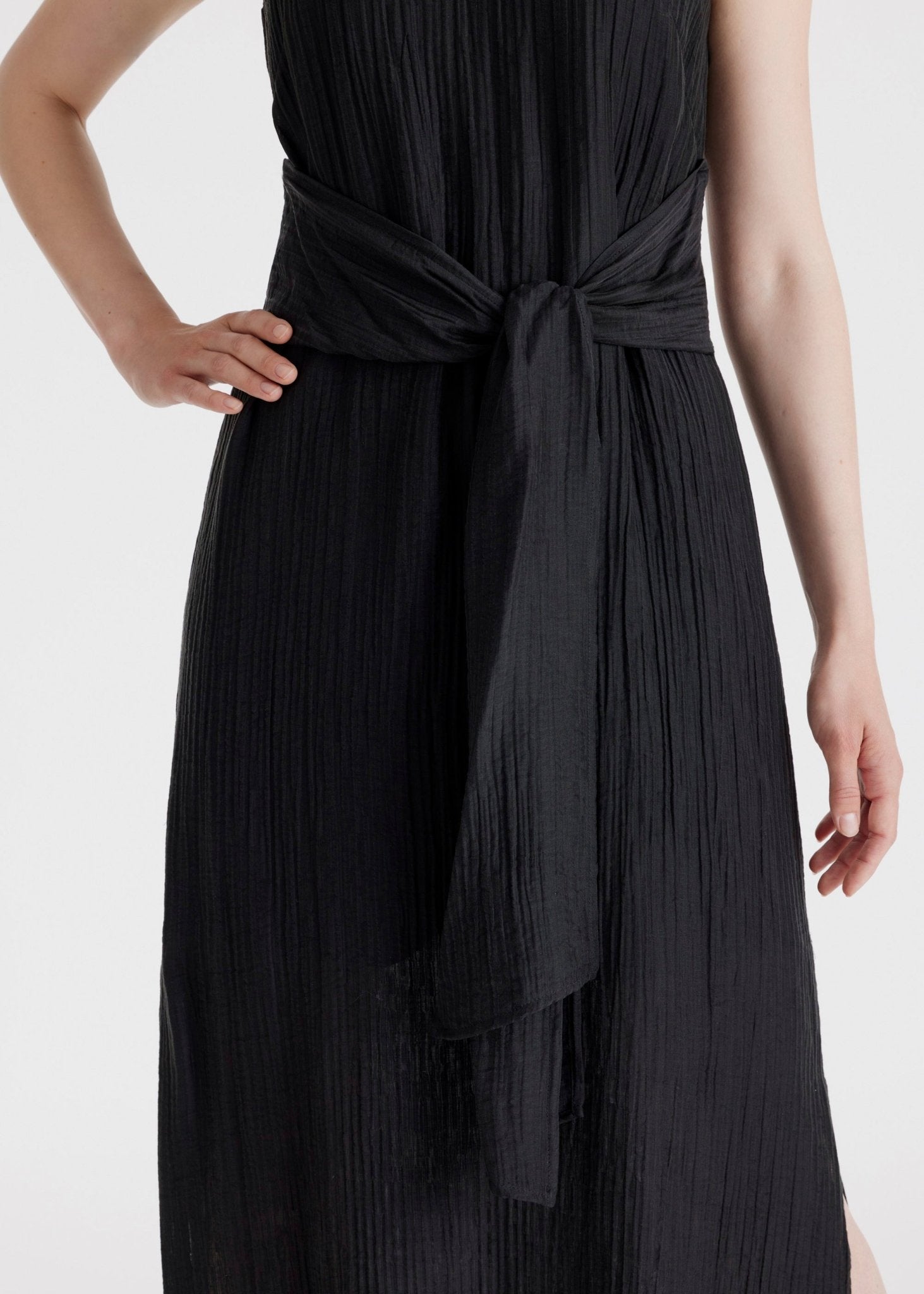 Gerades Midi - Kleid NATAVA aus Viskose - Lyocell - Mix - FOX'S - Fashion