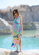 Gerades Midi - Kleid WUVITA aus Viskose - FOX'S - Fashion