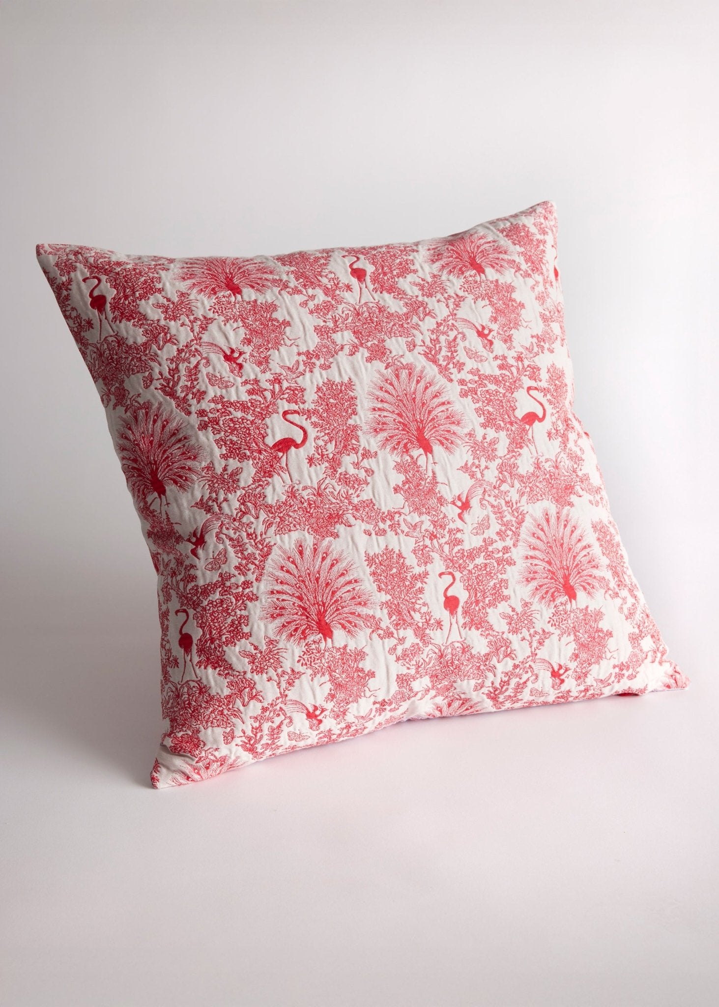 Gewebte Dekokissenhülle EVELIN in edlem Jacquard aus Baumwoll - Viskose - Mix - FOX'S - Fashion