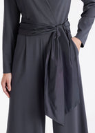 Jumpsuit GUMPSUI mit V - Ausschnitt und Bindegürtel - FOX'S - Fashion