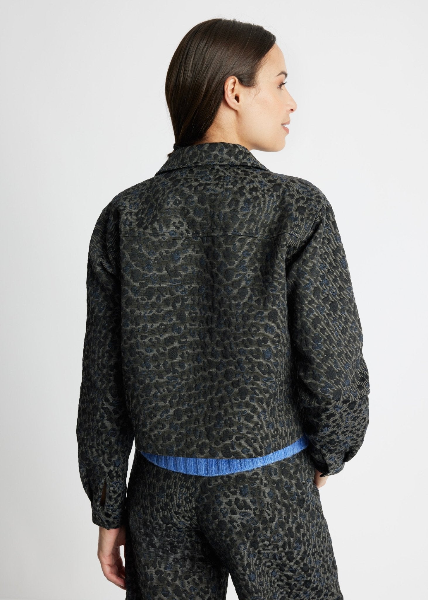 Kastige Jacke NIRATA aus Baumwoll-Mix - FOX'S-Fashion