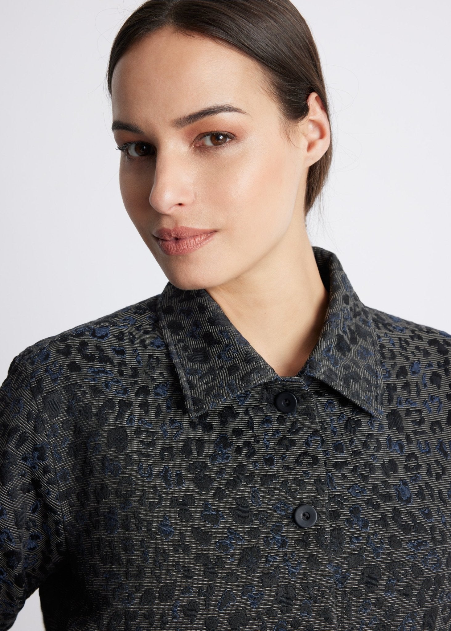 Kastige Jacke NIRATA aus Baumwoll-Mix - FOX'S-Fashion