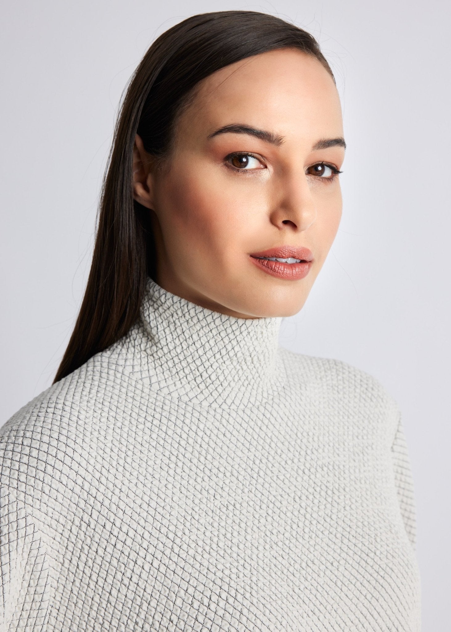 Kastiges Shirt PALIPO aus Viskose-Mix mit Stretch - FOX'S-Fashion