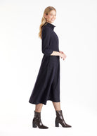 Kleid TESOKA in Midi - Länge mit Stehkragen - FOX'S - Fashion