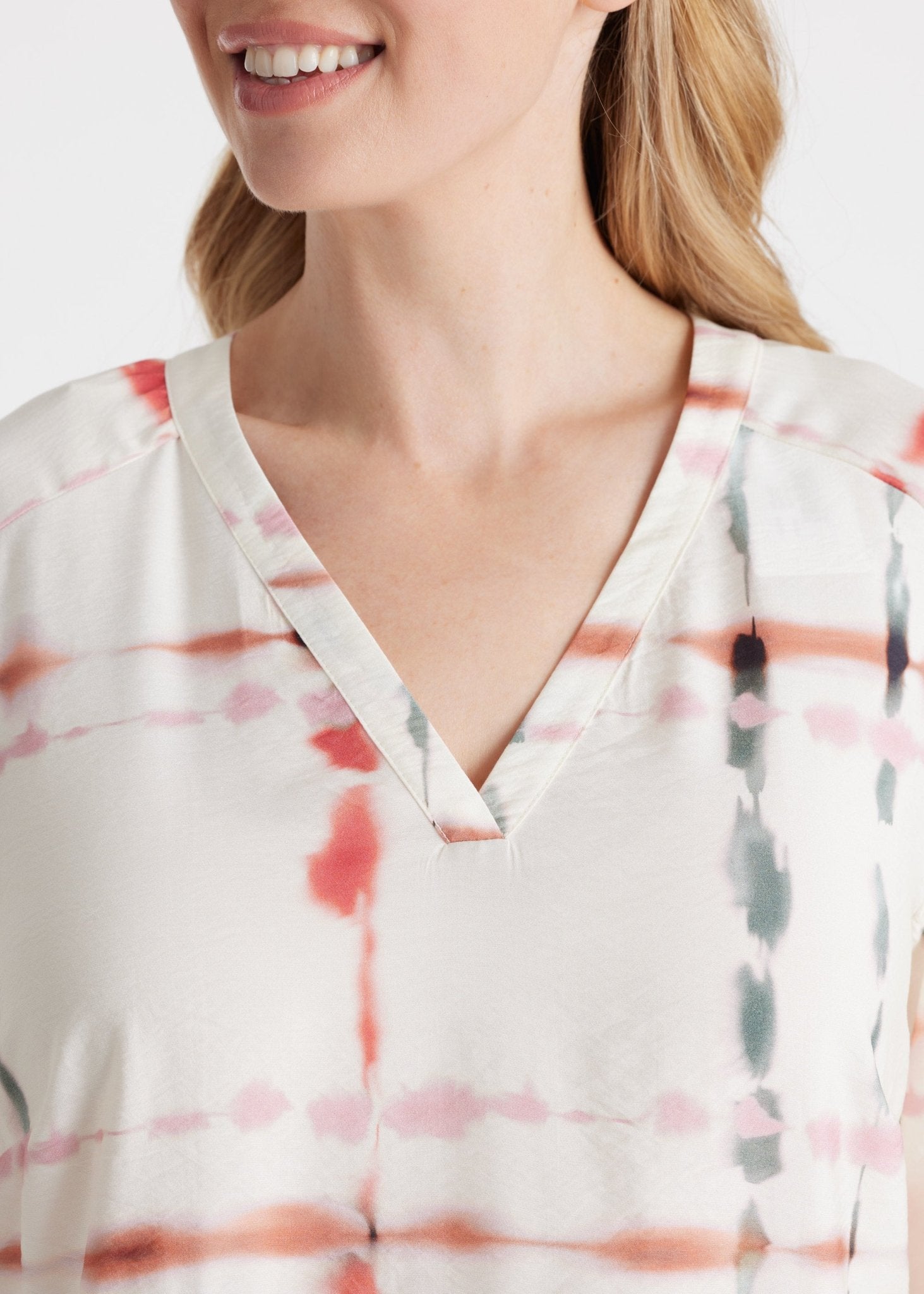 Kleid XYLONA aus Viskose - Mix in A - Linie - FOX'S - Fashion