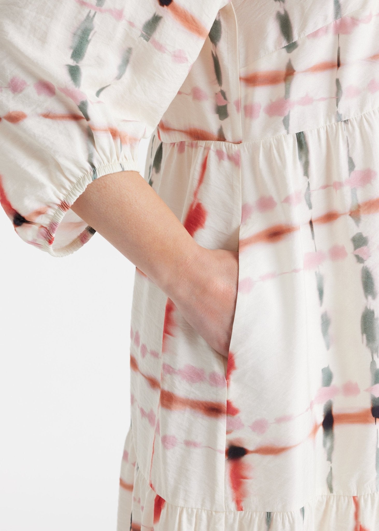 Kleid XYLONA aus Viskose - Mix in A - Linie - FOX'S - Fashion