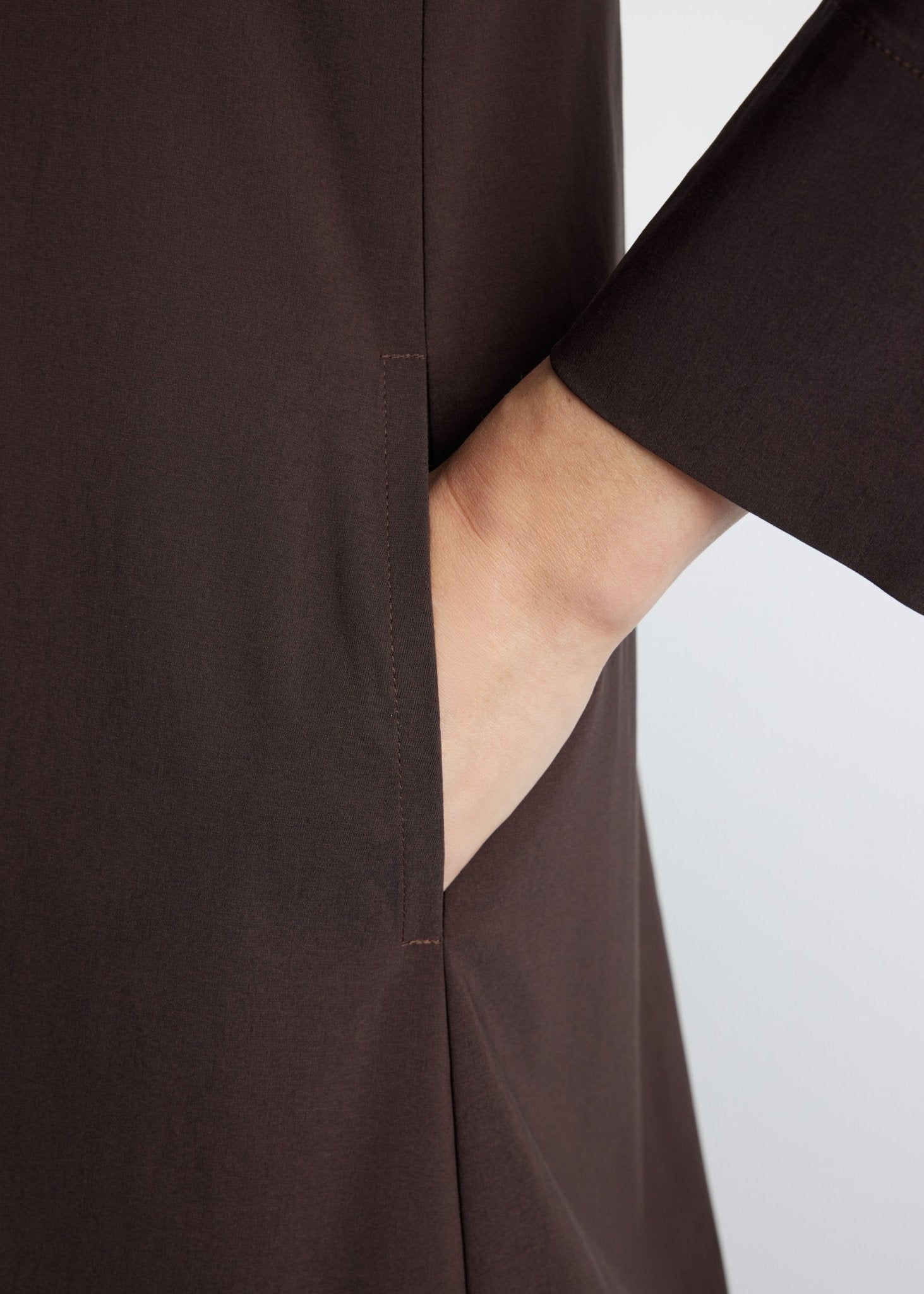 Knielange Tunika JAIZA aus Viskose-Mix mit Stretch - FOX'S-Fashion