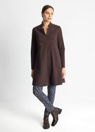 Knielange Tunika JAIZA aus Viskose-Mix mit Stretch - FOX'S-Fashion
