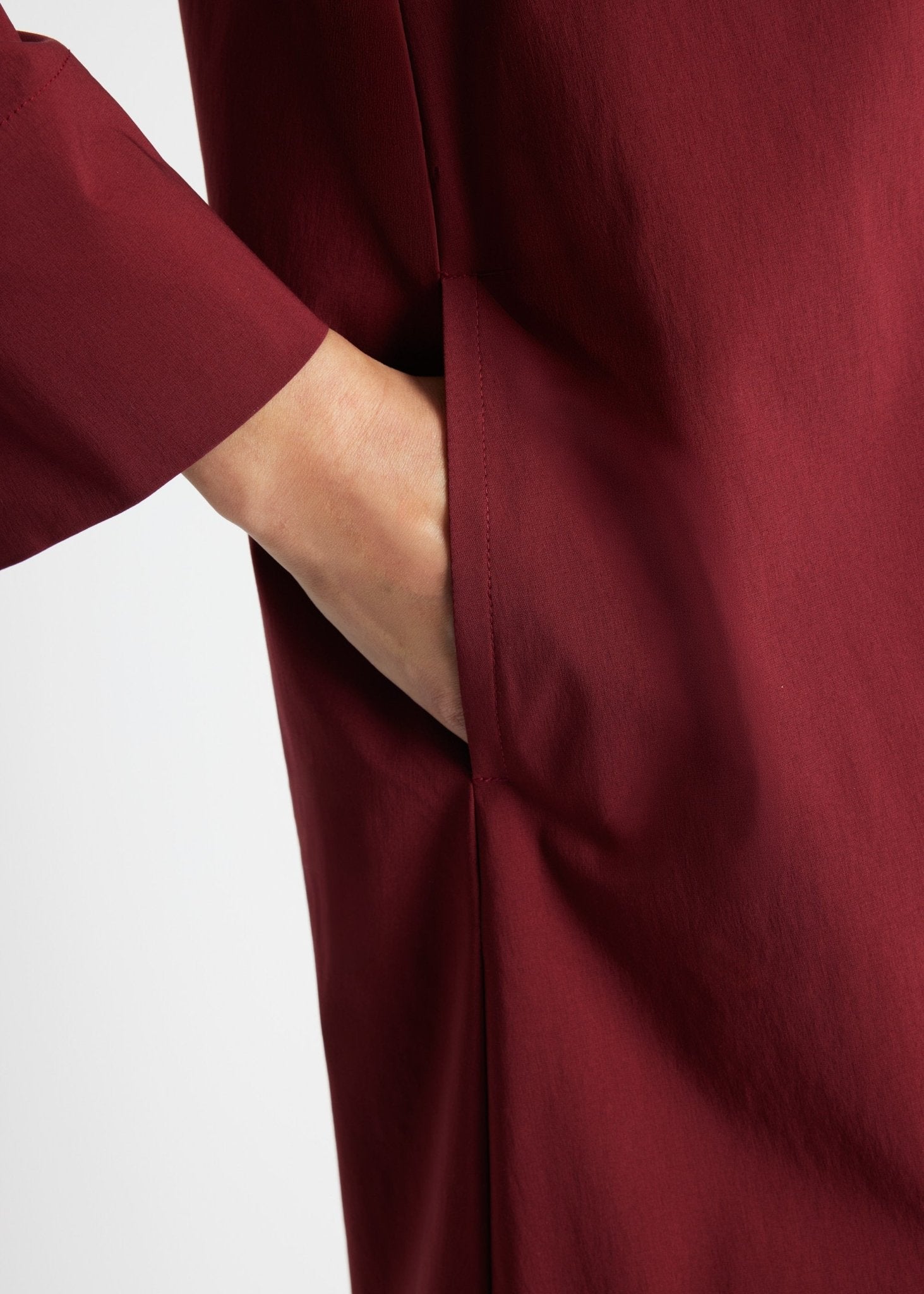 Knielange Tunika JAIZA aus Viskose-Mix mit Stretch - FOX'S-Fashion