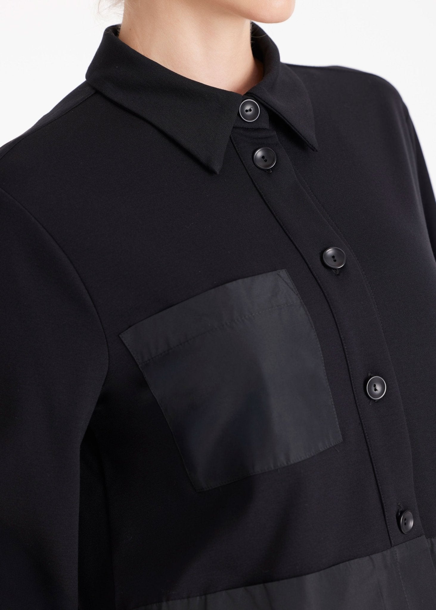 Kurze Blusenjacke GYAKI mit Hemdkragen - FOX'S - Fashion