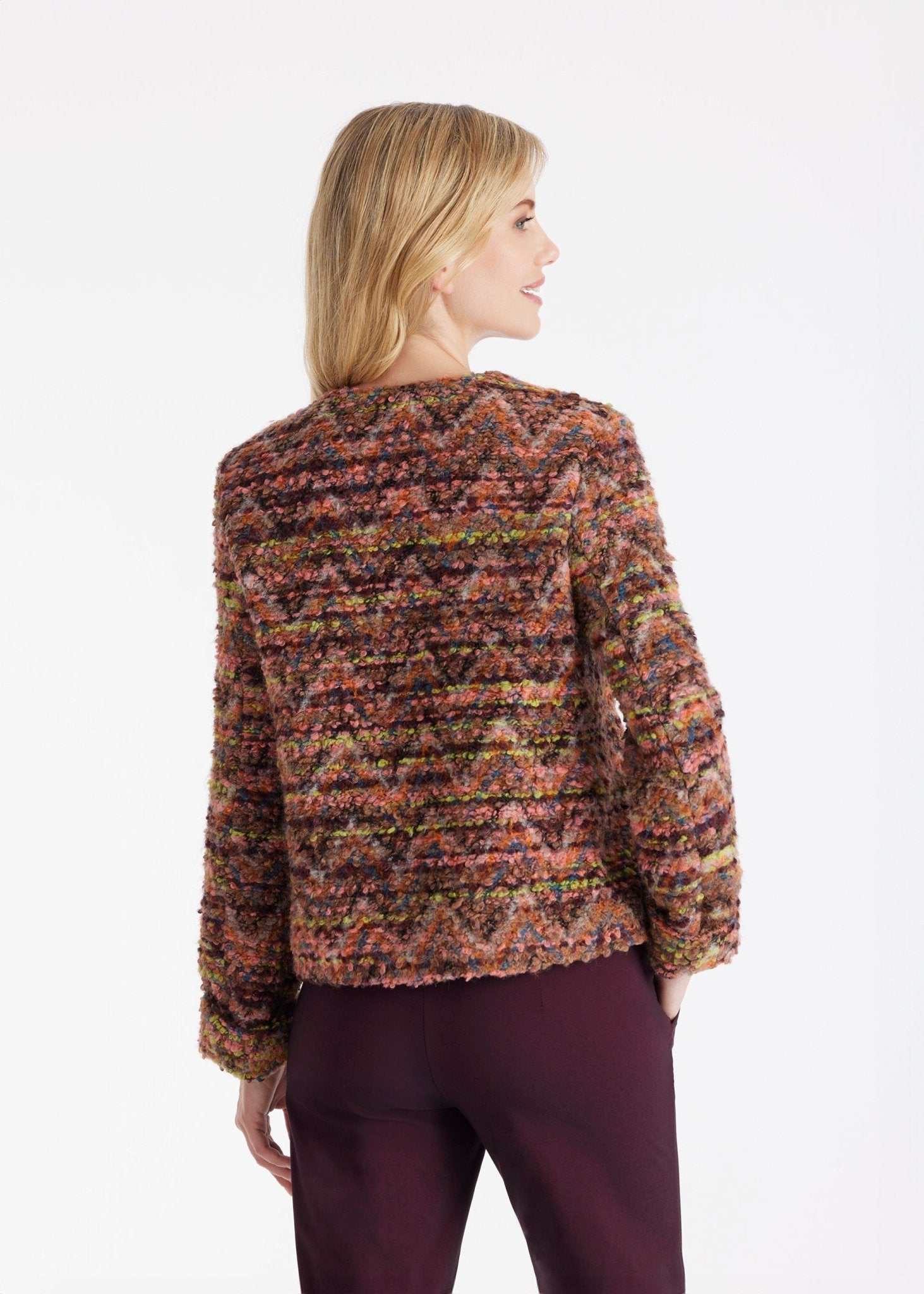 Kurze Jacke MYKINGA aus Multicolor - Bouclé - FOX'S - Fashion