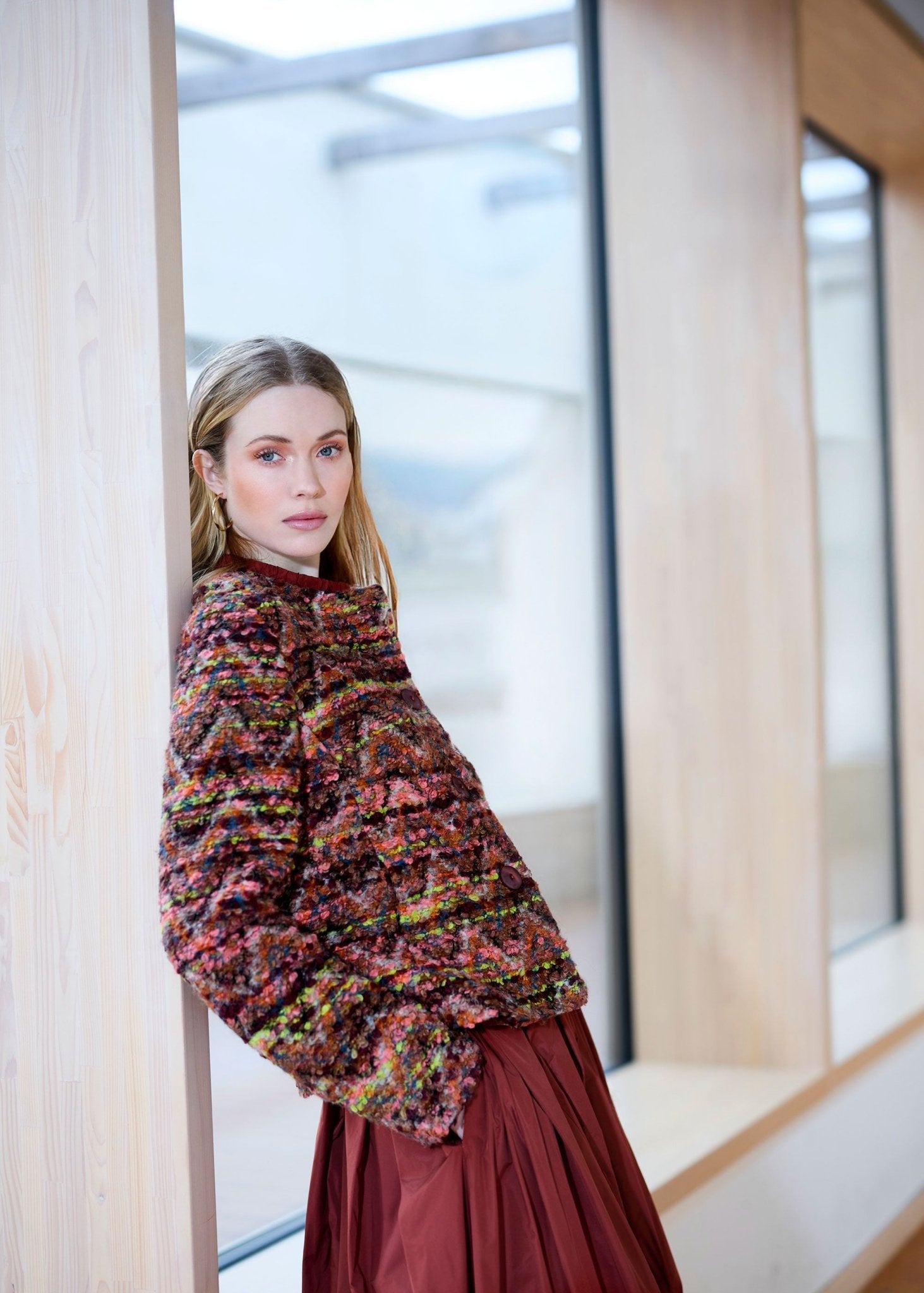Kurze Jacke MYKINGA aus Multicolor - Bouclé - FOX'S - Fashion