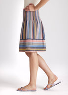 Kurzer One Size Rock LACROS - S aus Baumwollmix mit Gummibund - FOX'S - Fashion